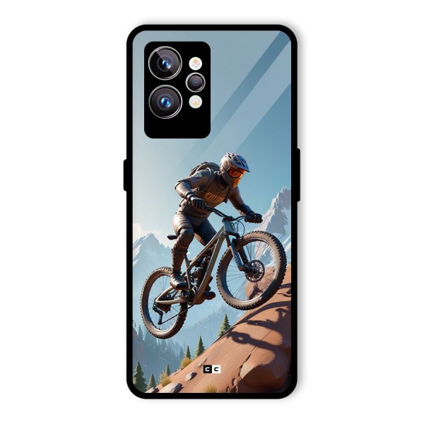 Mountain Rider Glass Back Case for Realme GT2 Pro