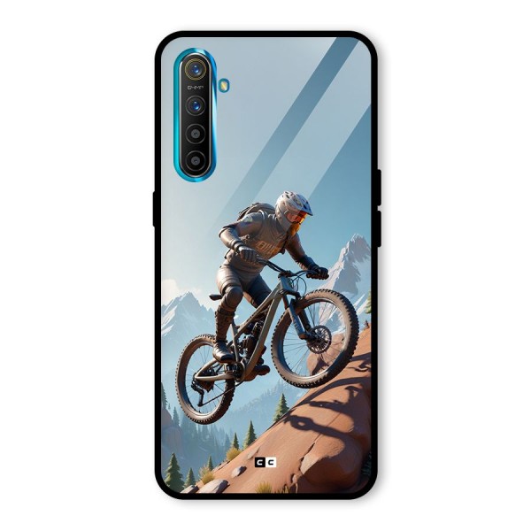 Mountain Rider Glass Back Case for Realme X2