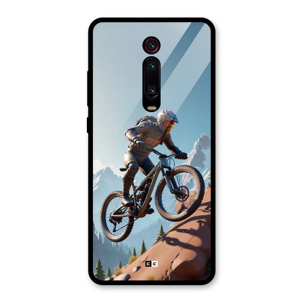 Mountain Rider Glass Back Case for Redmi K20