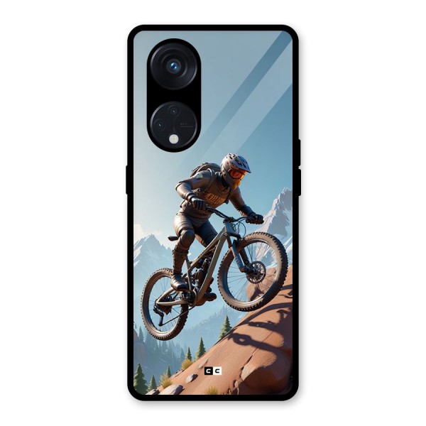 Mountain Rider Glass Back Case for Reno8 T 5G