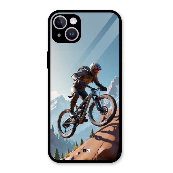 Mountain Rider Glass Back Case for iPhone 14 Plus