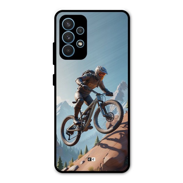 Mountain Rider Metal Back Case for Galaxy A32