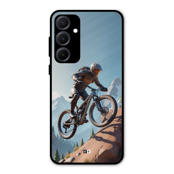 Mountain Rider Metal Back Case for Galaxy A35