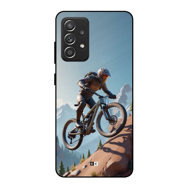 Mountain Rider Metal Back Case for Galaxy A52