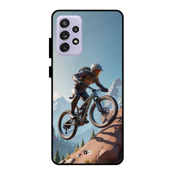 Mountain Rider Metal Back Case for Galaxy A72