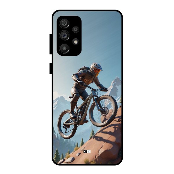 Mountain Rider Metal Back Case for Galaxy A73 5G