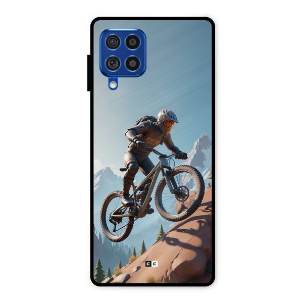 Mountain Rider Metal Back Case for Galaxy F62