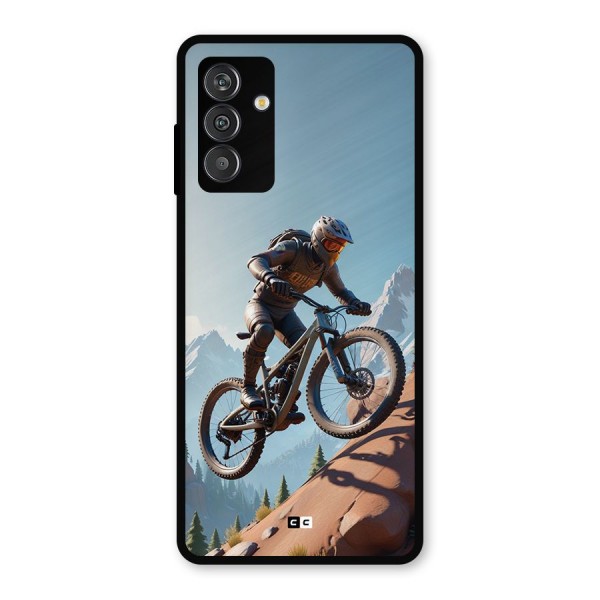 Mountain Rider Metal Back Case for Galaxy M14 5G