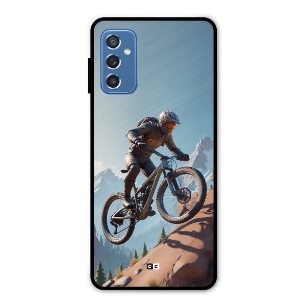 Mountain Rider Metal Back Case for Galaxy M52 5G