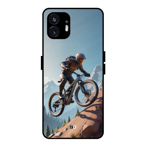 Mountain Rider Metal Back Case for Nothing Phone 2