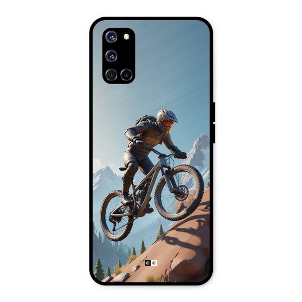 Mountain Rider Metal Back Case for Oppo A52