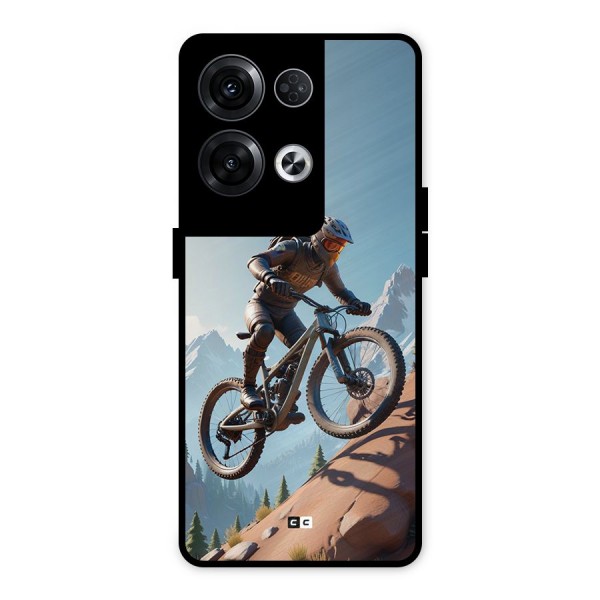 Mountain Rider Metal Back Case for Oppo Reno8 Pro 5G