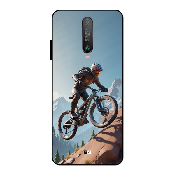 Mountain Rider Metal Back Case for Poco X2