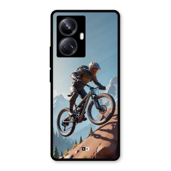 Mountain Rider Metal Back Case for Realme 10 Pro Plus