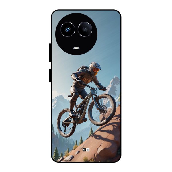 Mountain Rider Metal Back Case for Realme 11 5G