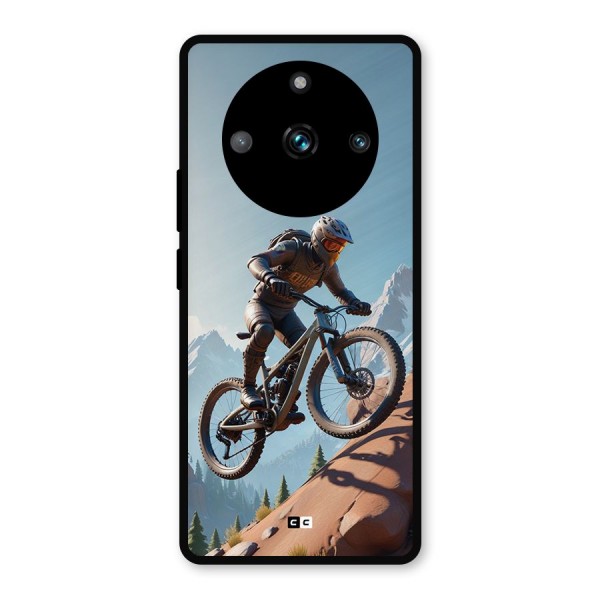 Mountain Rider Metal Back Case for Realme 11 Pro Plus