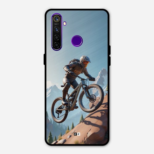 Mountain Rider Metal Back Case for Realme 5 Pro