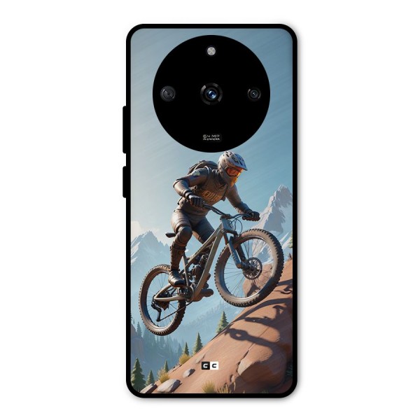 Mountain Rider Metal Back Case for Realme Narzo 60 5G