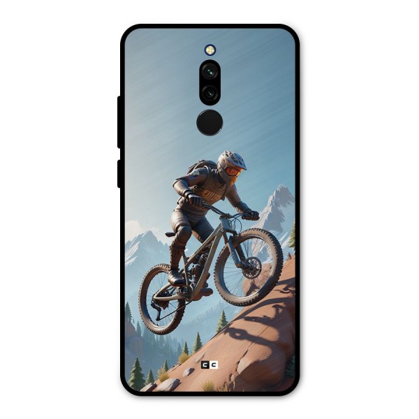 Mountain Rider Metal Back Case for Redmi 8