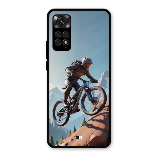 Mountain Rider Metal Back Case for Redmi Note 11