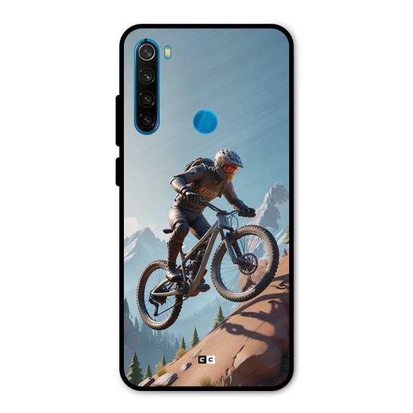 Mountain Rider Metal Back Case for Redmi Note 8