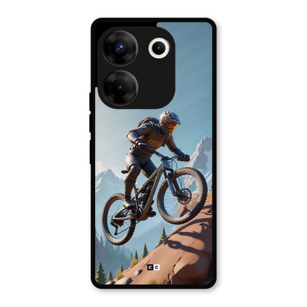 Mountain Rider Metal Back Case for Tecno Camon 20 Pro