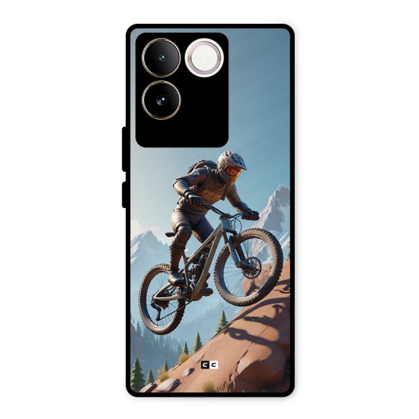 Mountain Rider Metal Back Case for Vivo T2 Pro