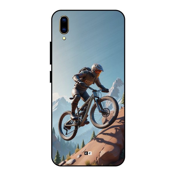 Mountain Rider Metal Back Case for Vivo V11 Pro