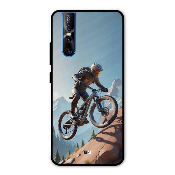 Mountain Rider Metal Back Case for Vivo V15 Pro