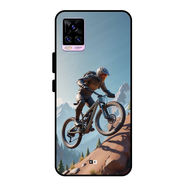 Mountain Rider Metal Back Case for Vivo V20 Pro