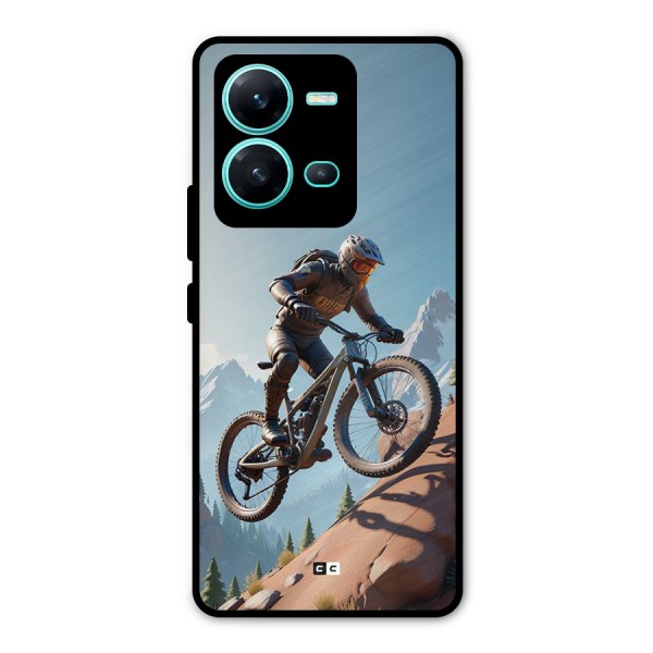 Mountain Rider Metal Back Case for Vivo V25