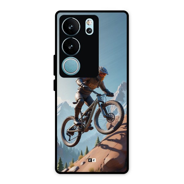 Mountain Rider Metal Back Case for Vivo V29 Pro