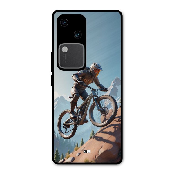 Mountain Rider Metal Back Case for Vivo V30