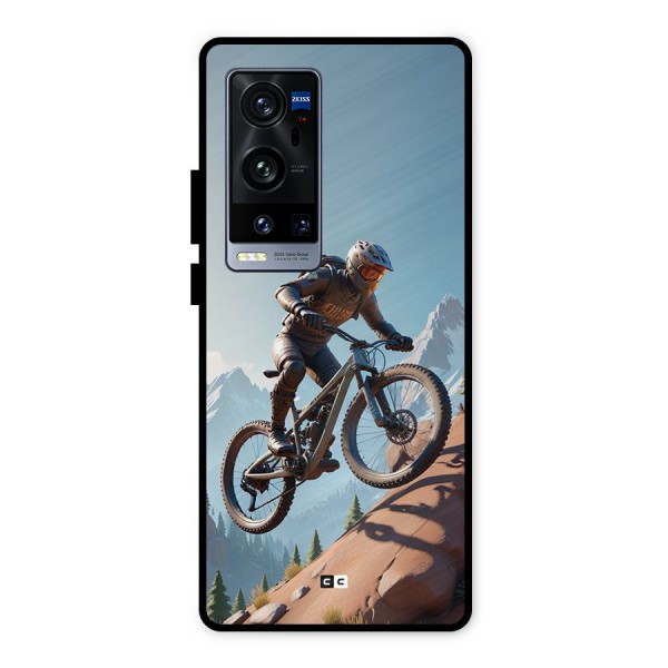 Mountain Rider Metal Back Case for Vivo X60 Pro Plus