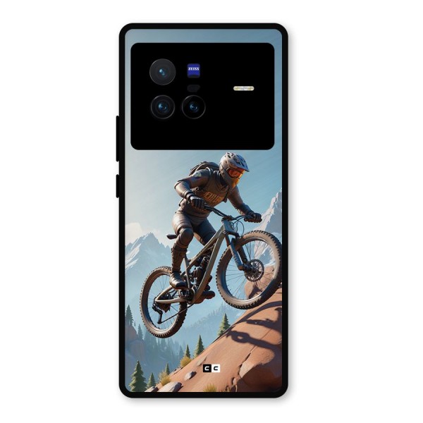 Mountain Rider Metal Back Case for Vivo X80