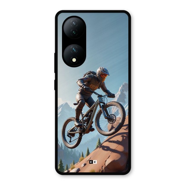 Mountain Rider Metal Back Case for Vivo Y100a