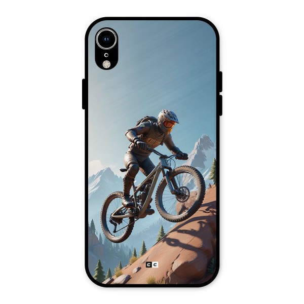 Mountain Rider Metal Back Case for iPhone XR