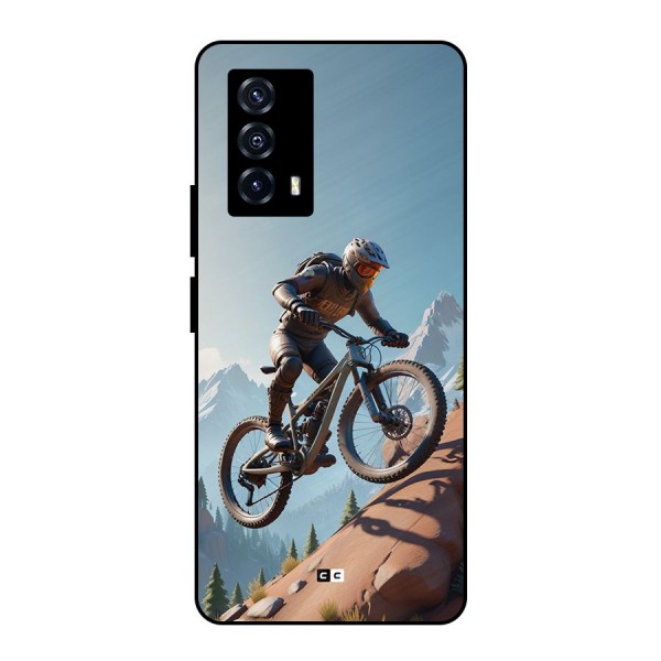 Mountain Rider Metal Back Case for iQOO Z5