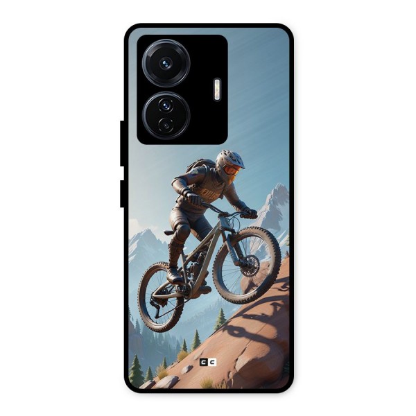 Mountain Rider Metal Back Case for iQOO Z6