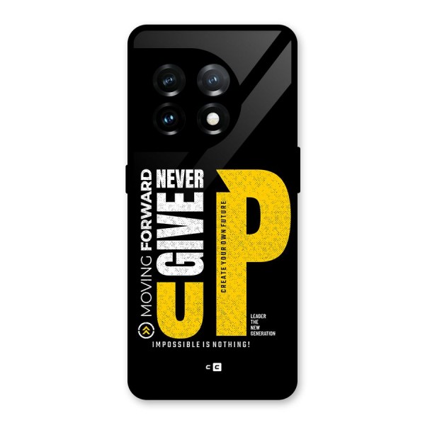 Moving Forward Glass Back Case for OnePlus 11
