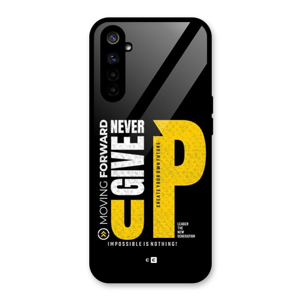 Moving Forward Glass Back Case for Realme 6