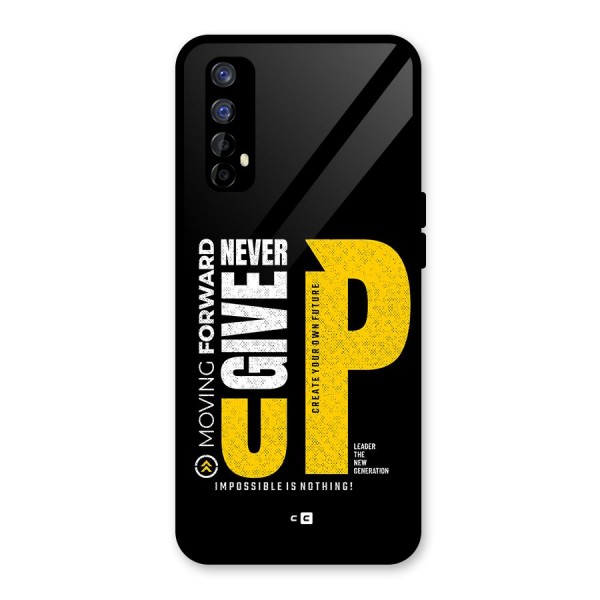 Moving Forward Glass Back Case for Realme 7