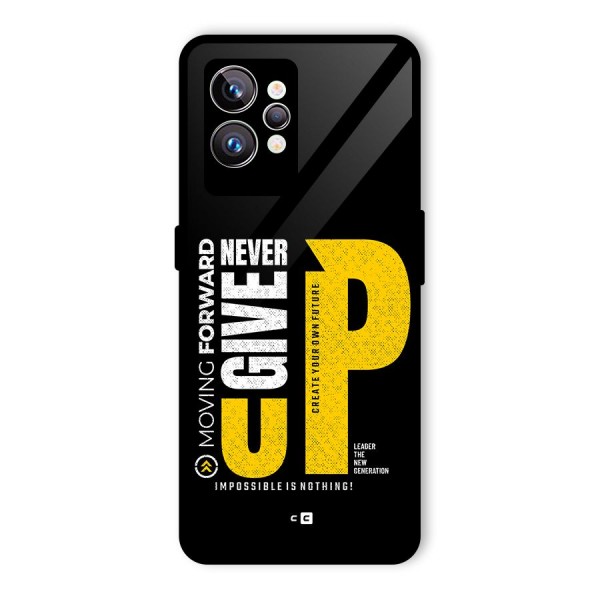 Moving Forward Glass Back Case for Realme GT2 Pro