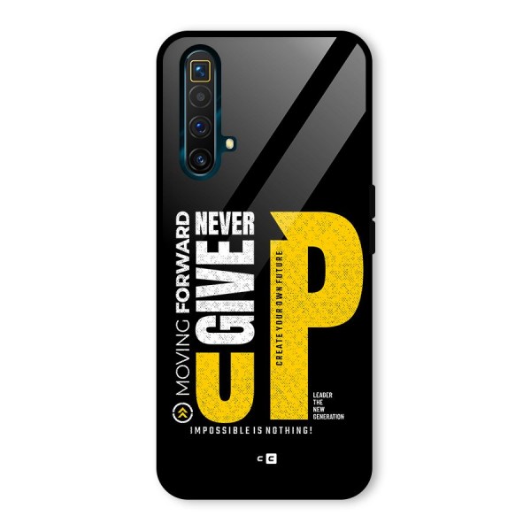 Moving Forward Glass Back Case for Realme X3 SuperZoom