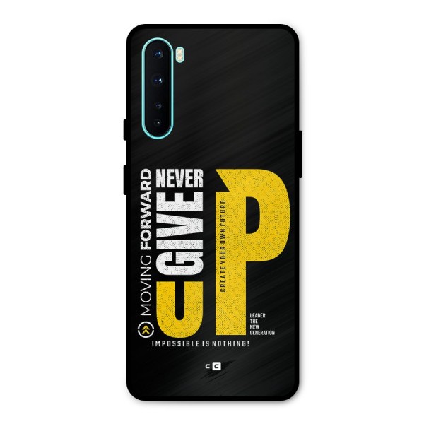 Moving Forward Metal Back Case for OnePlus Nord