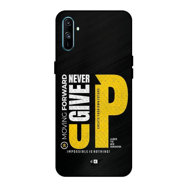 Moving Forward Metal Back Case for Realme C3