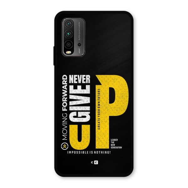 Moving Forward Metal Back Case for Redmi 9 Power