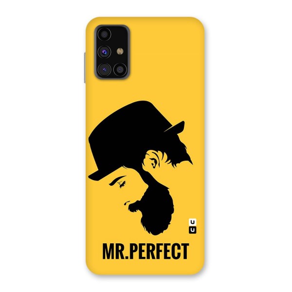 Mr Perfect Back Case for Galaxy M31s