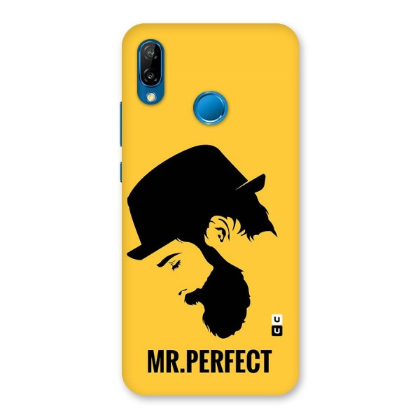 Mr Perfect Back Case for Huawei P20 Lite