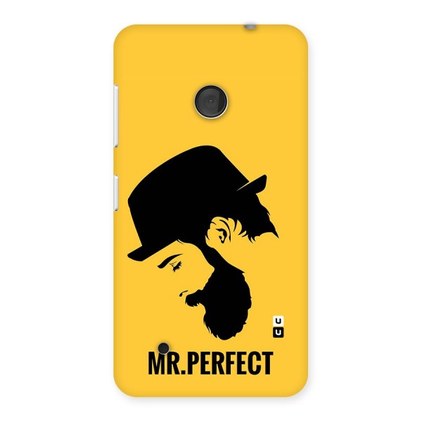 Mr Perfect Back Case for Lumia 530